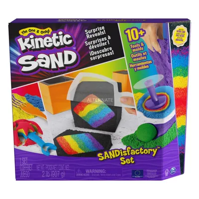 Kinetički pijesak / Kinetic Sand Kinetički pijesak - SANDisfactory set za igru