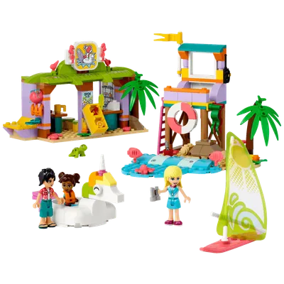 Lego Zabava na plaži za surfere, LEGO Friends