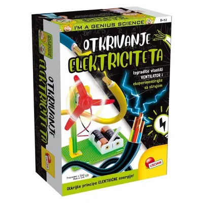 Lisciani I'M A Genius Otkrivanje Elektriciteta, Šarena