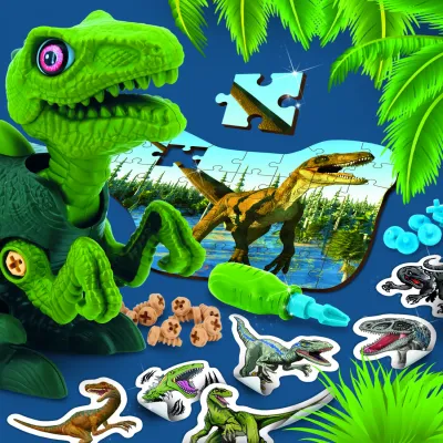 Lisciani I'm Genius dino stem velociraptor