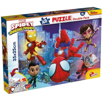 Lisciani Marvel Puzla Df M Plus 48 Spidey, Šarena