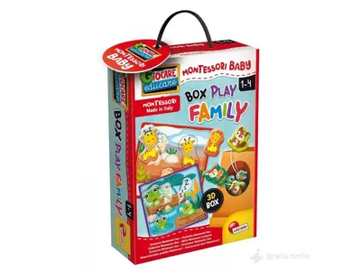 LISCIANI Montessori edukativna kutija sa Montessori bazom 92796