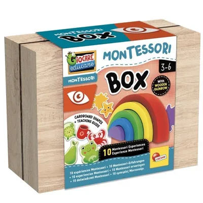 Lisciani Montessori kutija čulo vida