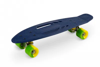 Momi Qkids Galaxy Skateboard Lemon, Plava