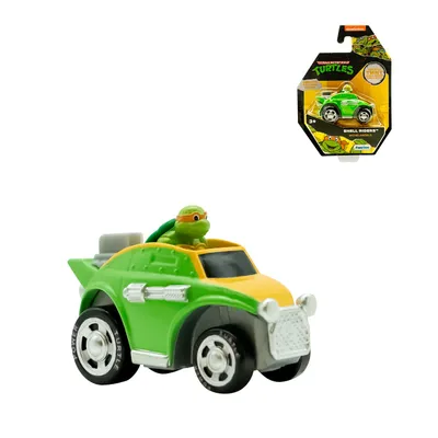 Nickelodeon TMNT Ninja kornjače Shell Riders Cl. Michelangelo 11x3x15cm, Zelena