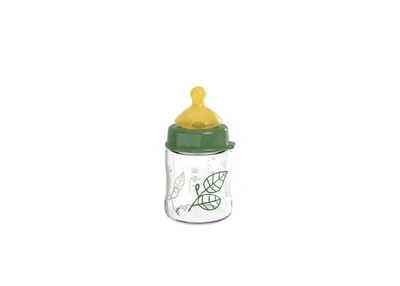 Nip Staklena Boca Širokog Grla 120ml, Zelena