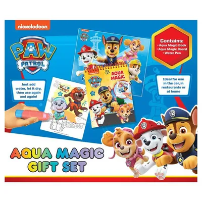 Paw Patrol Aqua magic gift set, kreativni set, Plava