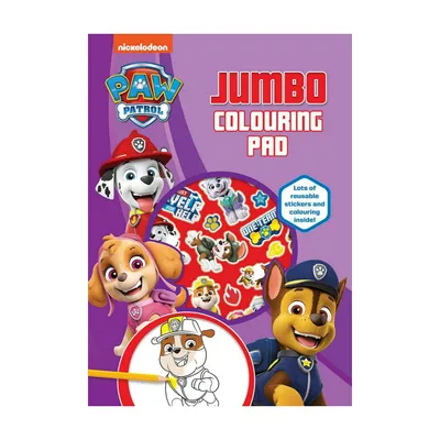 Paw Patrol velika bojanka, Ljubičasta