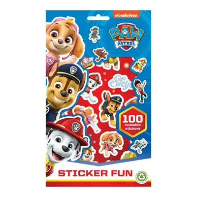 Paw Patrol zabava s naljepnicama, Plava