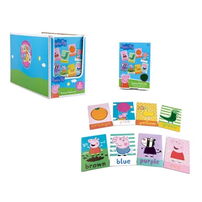 PEPPA PIG Senzorne flash karte za djecu, Plava