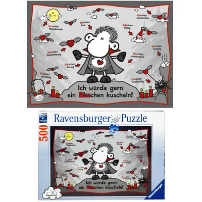 Ravensburger Puzzle / Slagalica 500 Ovca sa srcem