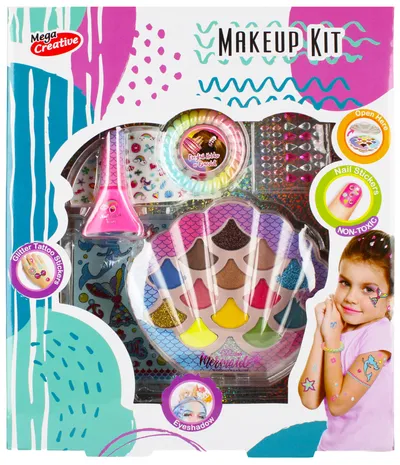 Safe 'n' Beautiful Makeup Set 29x25cm, Šarena