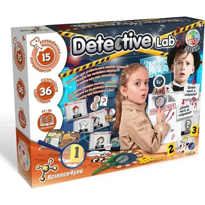 SCIENCE 4 YOU Set Detektivski laboratorij za igru
