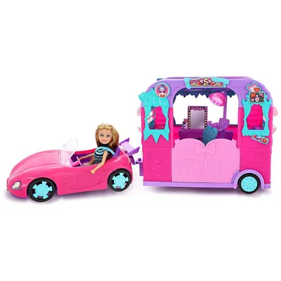 Sparkle Girlz auto s prikolicom