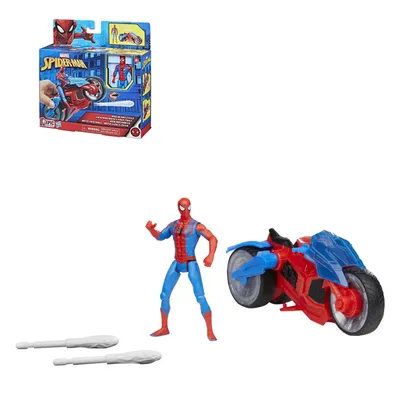 Spiderman Hasbro Marvel Web Blast set, figura 10 cm i motor