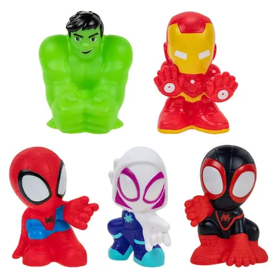 Spiderman SNF:SPIDEY AND AMAZING FRIENDS 50cm PLIŠ, Crvena