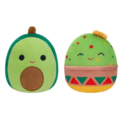 Squishmallows 12cm-Guacamole s tort, Zelena