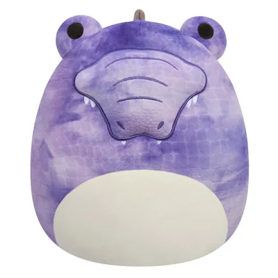 Squishmallows 30 cm, ljubičasti krokodil Dove, Ljubičasta