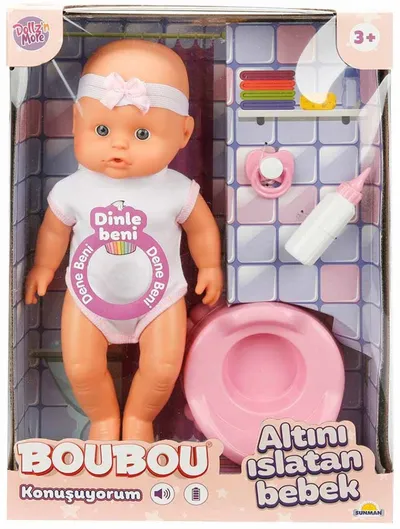 Sunman Lutka Boubou sa zvukom plač i smjeh 30cm