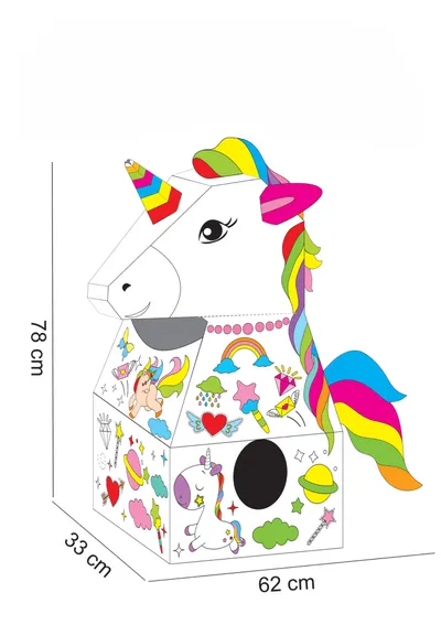 Tomo Šped Unicorn Kreativni Sklop Grafita 76x65 cm *