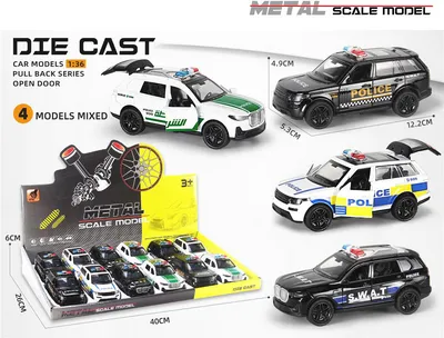 Tomo Šped Igračka Policijski auto alu