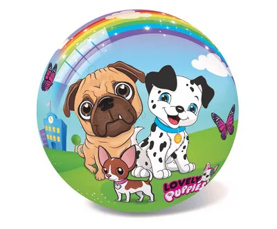 Tomo Šped Lopta Lovely Dogs PVC
