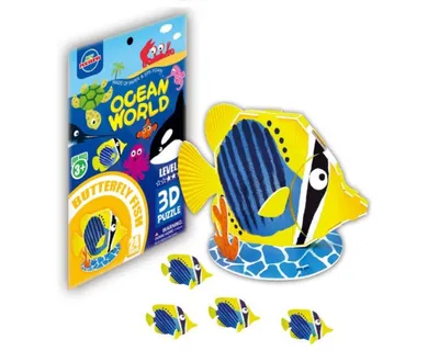 Tomo Šped 3D Puzzle Riba 27x18 cm *