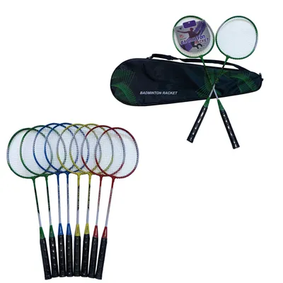 Tomo Šped Rekete za Badminton 65x19cm, Šarena