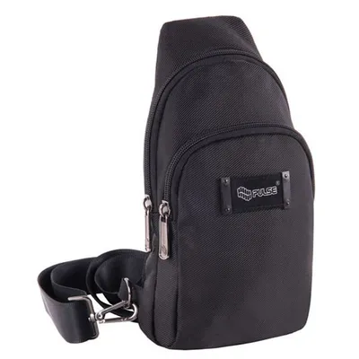 PULSE Muška torba Neptune Twill crna