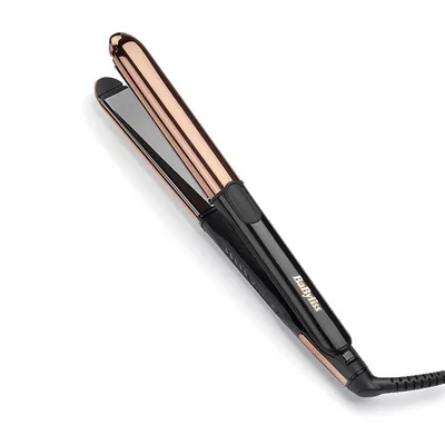 Babyliss ST482E Presa za kosu, Titanijumska ploča, 235⁰C, Crna i zlatna