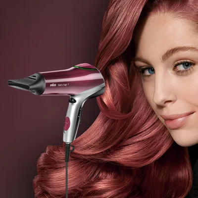 BRAUN Fen za kosu HD770 Satin Hair 7, Sivi