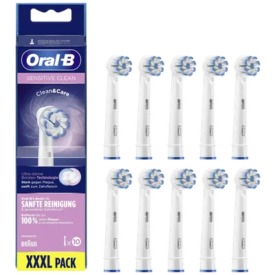 Braun Nastavci za električnu četkicu za zube Oral-B, 10 kom - EB60-10, Bijeli