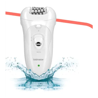 Goldmaster Epilator, 2 brzine, Wet & Dry - GM-8136 Alya Epilator, Bijeli