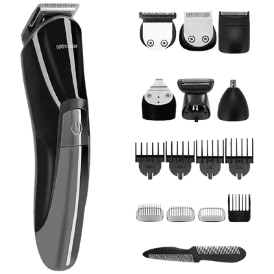 Goldmaster Trimer i šišač, set za njegu, Accu, MicroUSB - GM-8148, Sharp Groomer Set, Crni