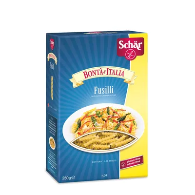 Schar Bonta d'Italia Fusilli bez glutena, 250 g