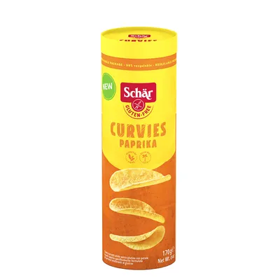 Schar čips s okusom paprike bez glutena, 170 g