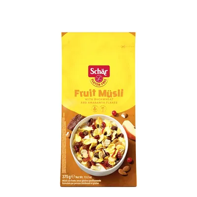 Schar musli s voćem bez glutena, 375 g