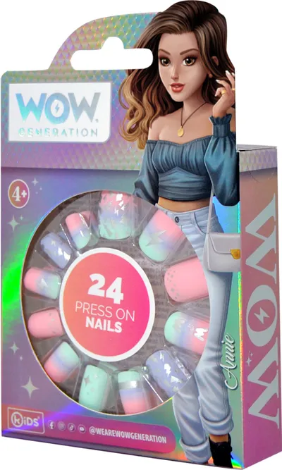 Wow Generation Ljepljivi Nokti Set