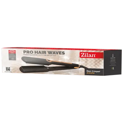 ZILAN Pegla za kosu, 30W - ZLN4896, Crna