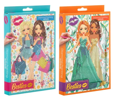Besties Bilježnica Dijamantna A5