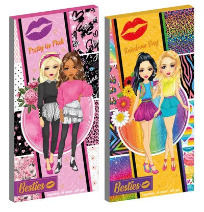 Besties Dizajnerski Blok 24 Lista