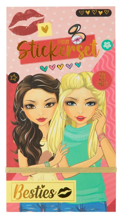 Besties Luksuzna Knjiga Naljepnica 20 Listova