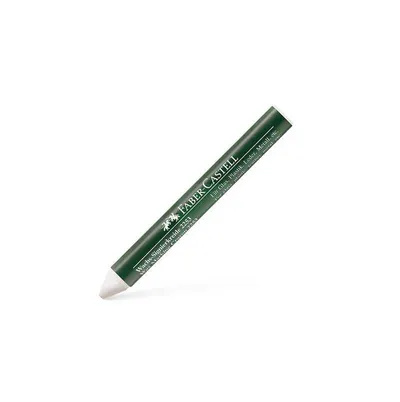 FABER CASTELL Voštana bojica, za označavanje, na staklu, metalu, 122201, bijela