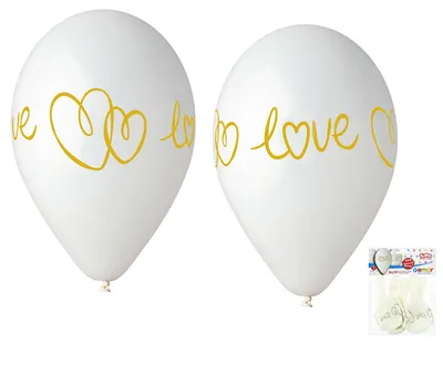 Gemar Balon Premium Heli Love 33cm