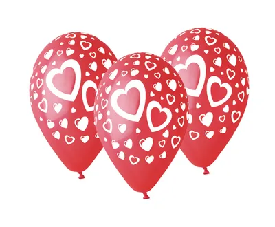 Gemar Balon sa Srcima 30cm 5Kom