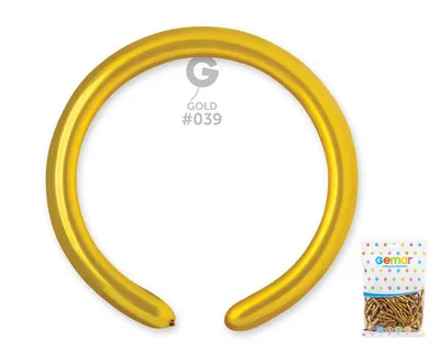Gemar Balon za Modeliranje 100/1, Zlatni