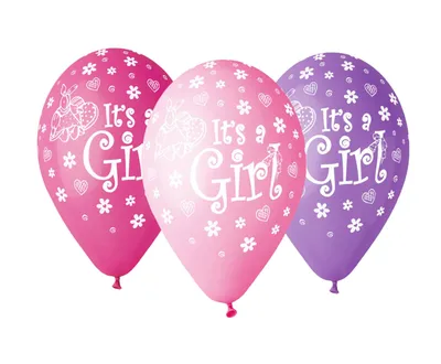 Gemar Baloni Its A Girl 30cm,5/1