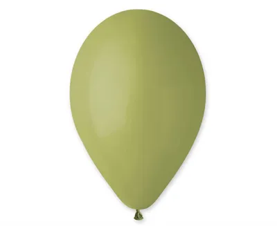 Gemar Baloni Maslinasto 25Cm,100Kom, Zelena