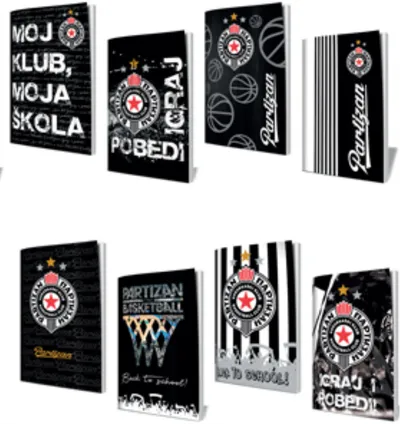Pangraf Bilježnica A5 Lux Partizan Meki Uvez, 48 Listova Karo