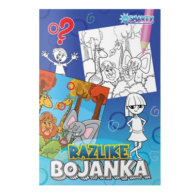 Pangraf Bojanka 12 Listova - Razlike